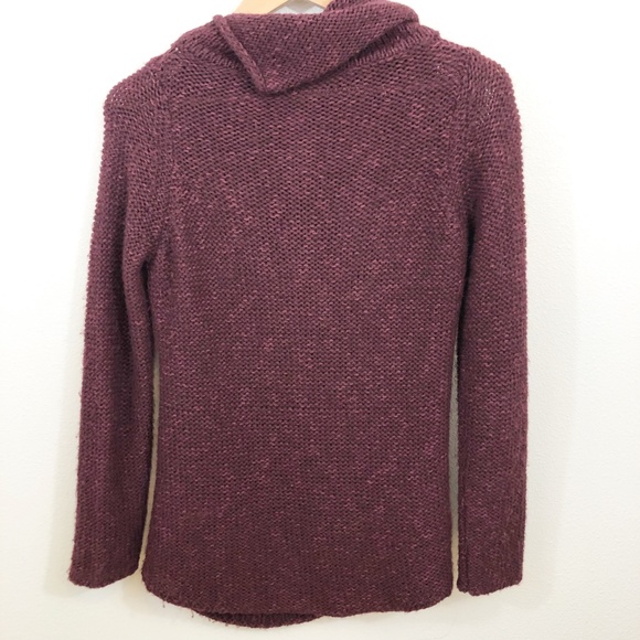 Anthropologie Moth Lace Front Cowl Neck Sweater - Picture 6 of 6